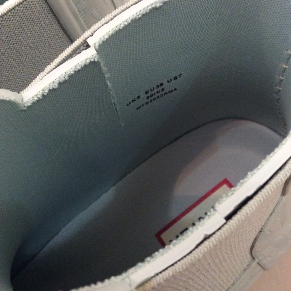 🆕 Madewell x HUNTER mint green ankle rain boots 7 - Picture 7 of 8